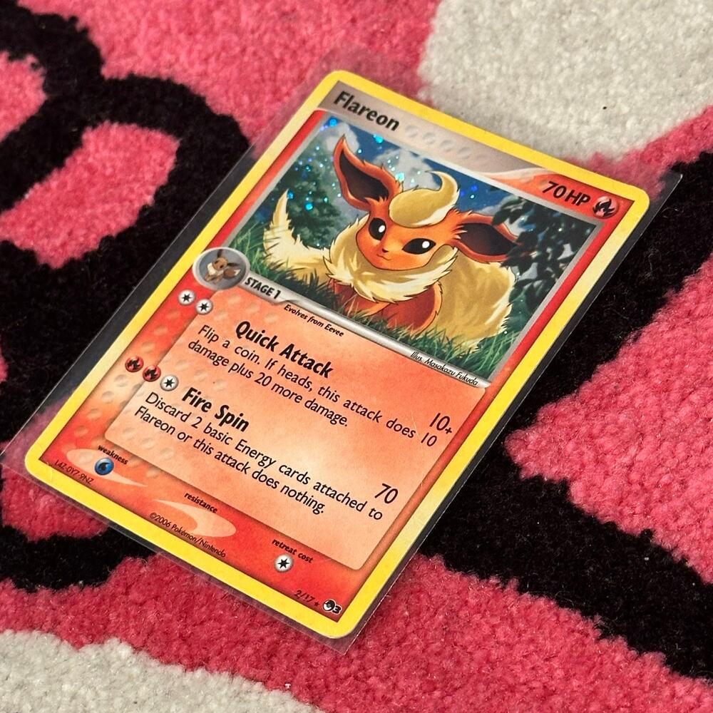 Flareon Holo 2 – Pokémon TCG POP Series 3